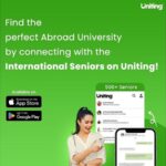 Uniting, the 1-1 chat app connecting aspiring students planning to study abroad with their seniors and alumni