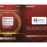 Hutech Solutions has been awarded the prestigious nasscom sme inspire award 2025!