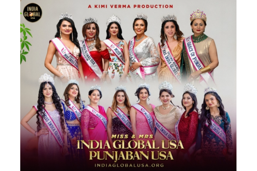Miss & Mrs. India Global USA and Miss & Mrs. Punjaban USA Pageants Shine at a Grand Event in Los Angeles